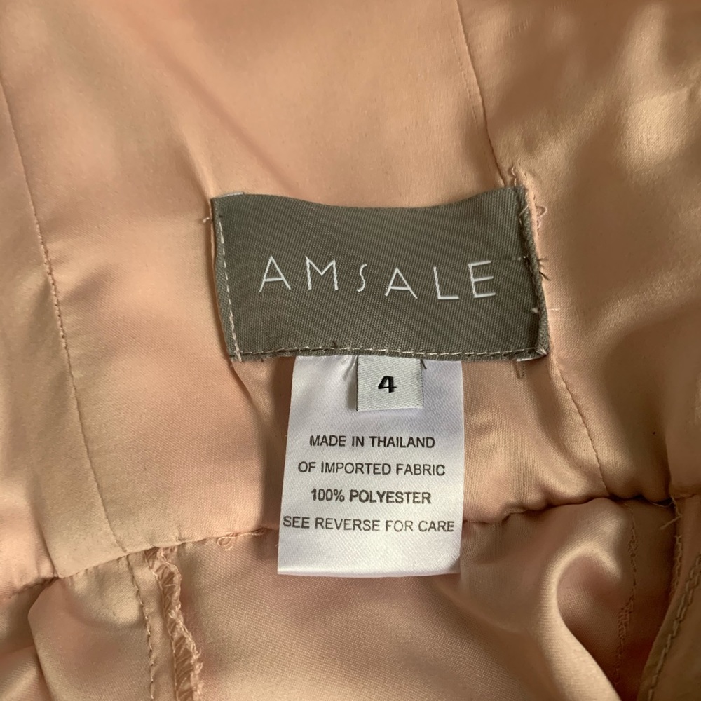Amsale dress size 4 - Blush - Picture 5 of 6